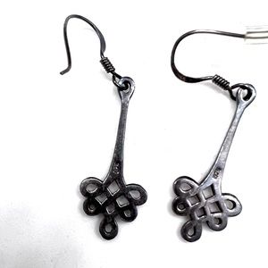 Sterling Silver 925 earrings Celtic